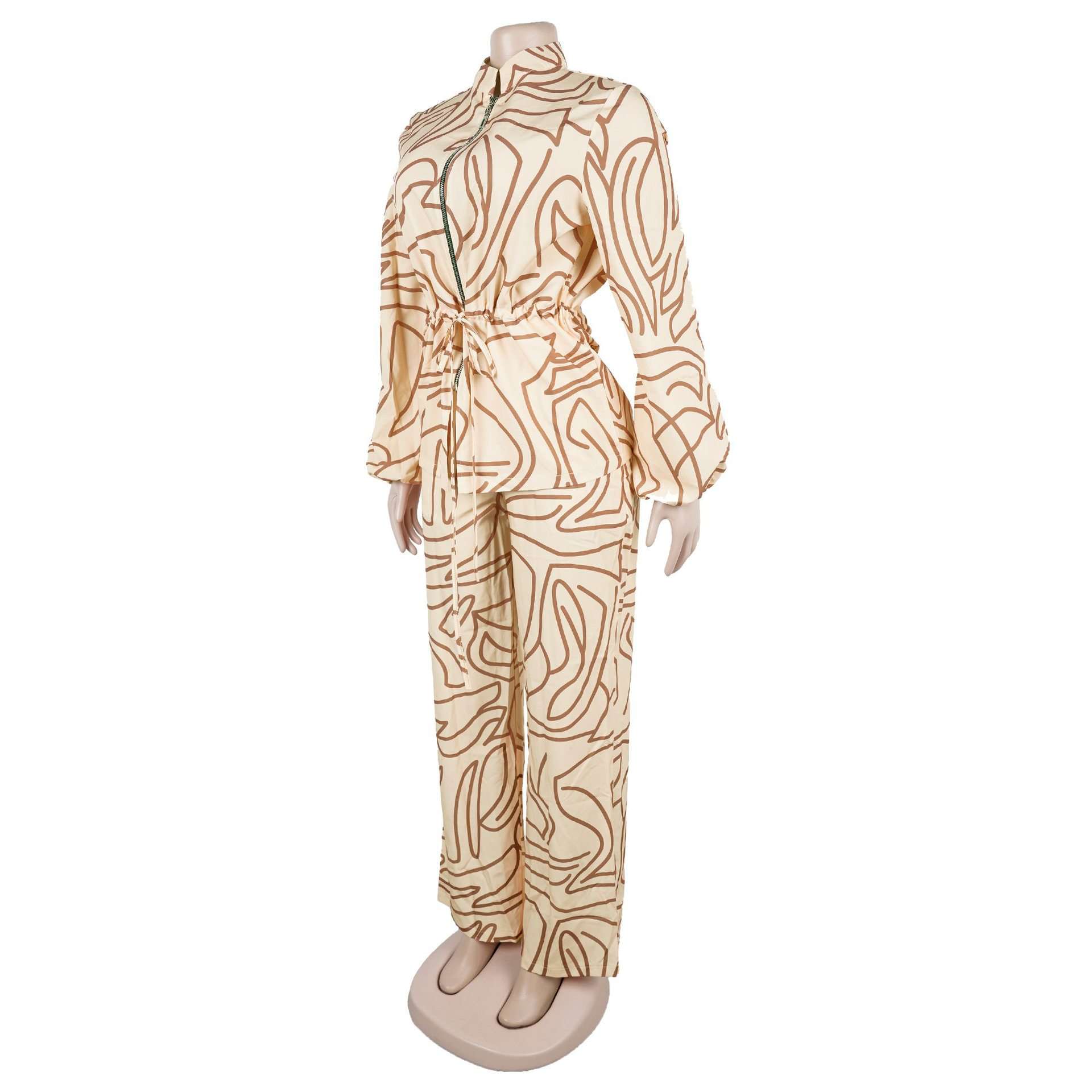 Abstract Pattern Set with Zipper Detail image 7