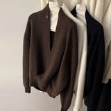 Cozy Oversized Button-Up Sweater image 5