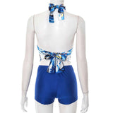 Evening Top & Shorts Set image 6