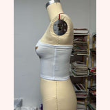 Strapless Top with Print image 3