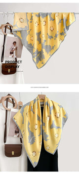 Yellow Floral Scarf image 4