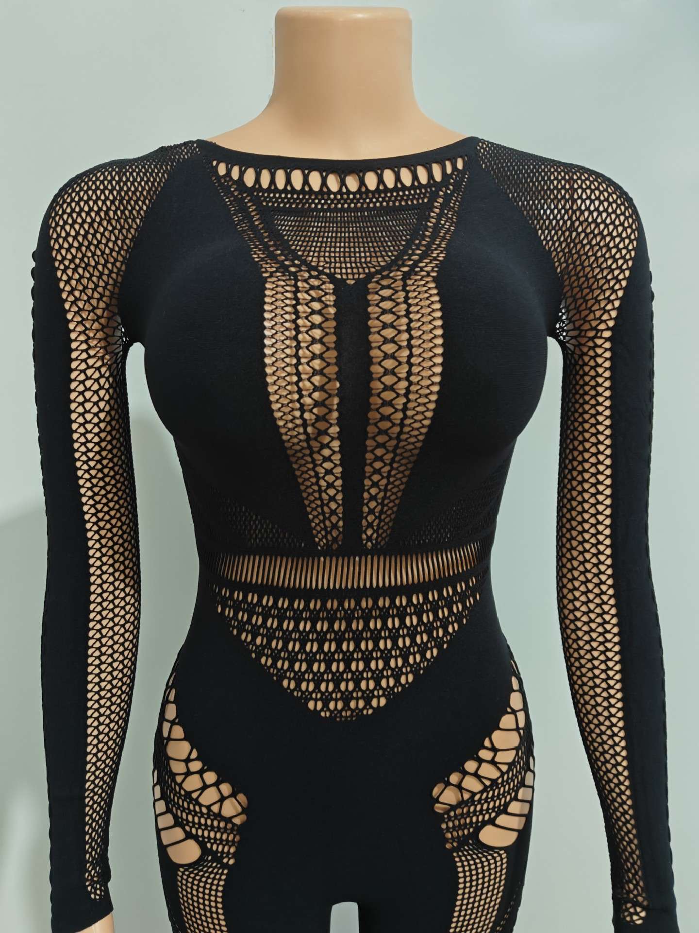 Fierce Web Mesh Jumpsuit image 4