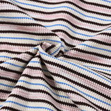 Striped Long Sleeve T-Shirt & Shorts Set image 6