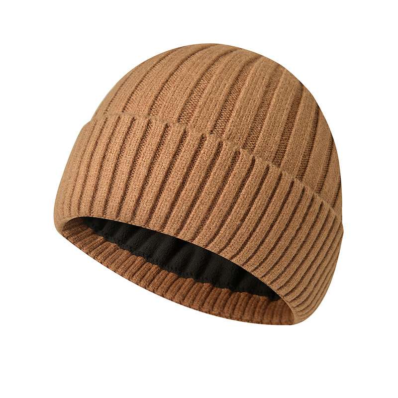 Warm Ribbed Knit Beanie