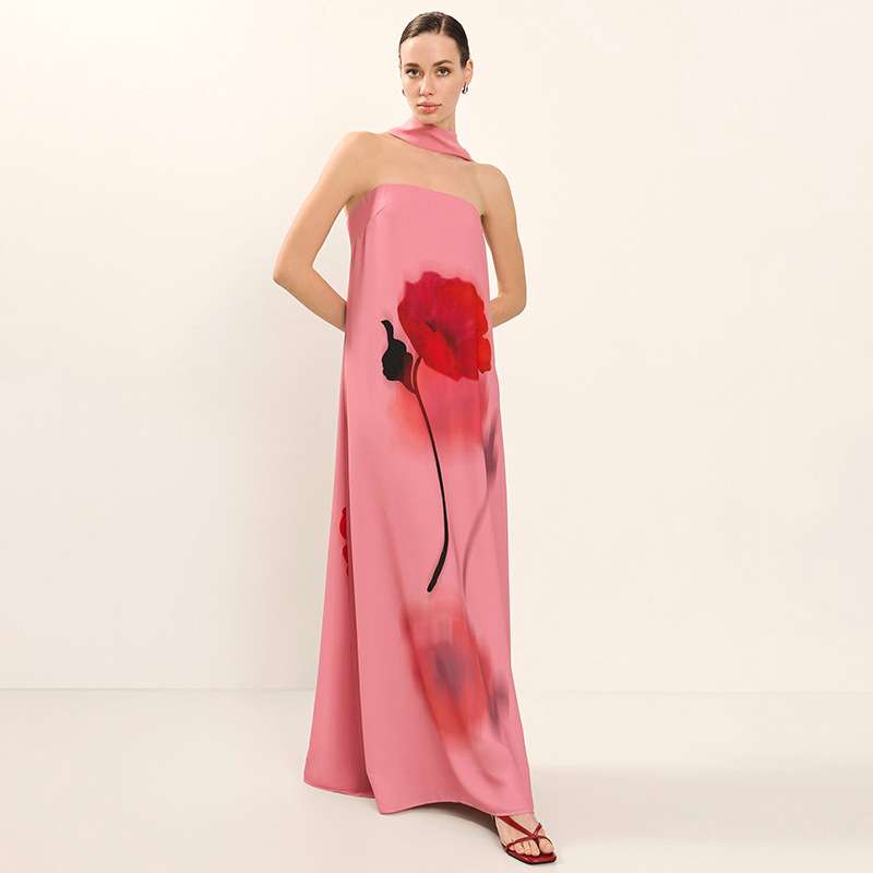 Floral-Print Maxi Dress image 3