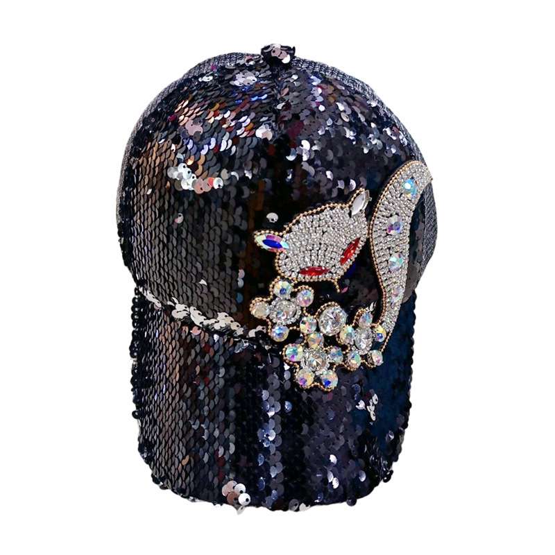 Sparkling Sequin Baseball Cap
