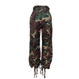 Baggy Jeans Wide Leg Pants Drawstring Bow image 4