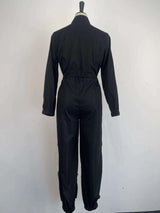 Long Sleeve Flap and Zipper Jumpsuit image 5