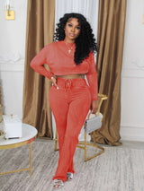 Urban Textured 2-Piece Set image 1