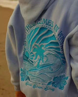 Oversize Backprint Pullover Hoodie image 6