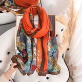 Floral Print Lightweight Scarf image 6