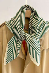Striped Print Scarf Shawl Hijab for Women image 0