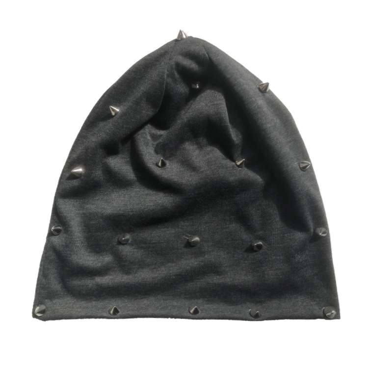 Unisex Rivet Beanie Hat image 2