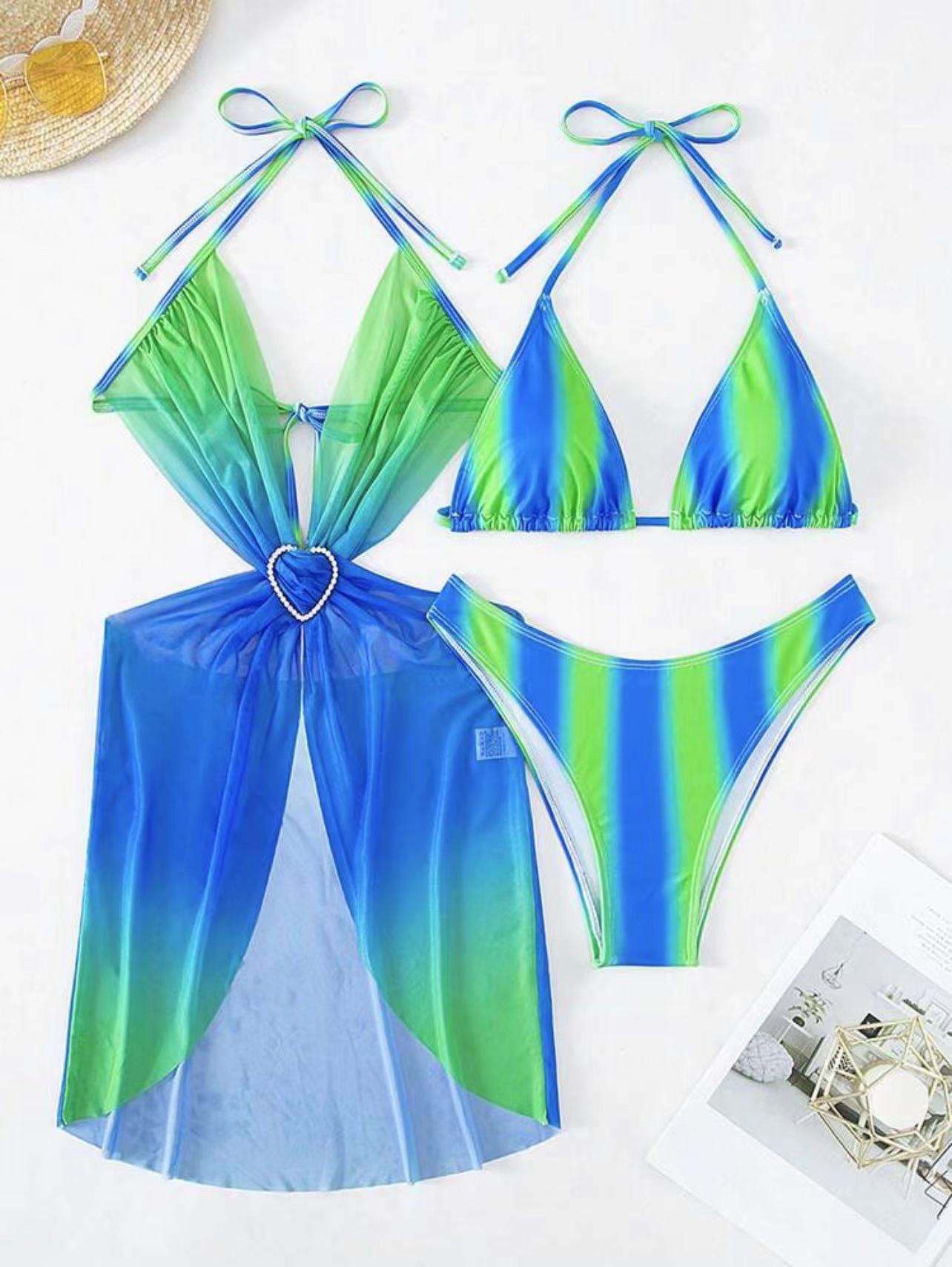 Vibrant Tie-Dye Beach Cover-Up image 4