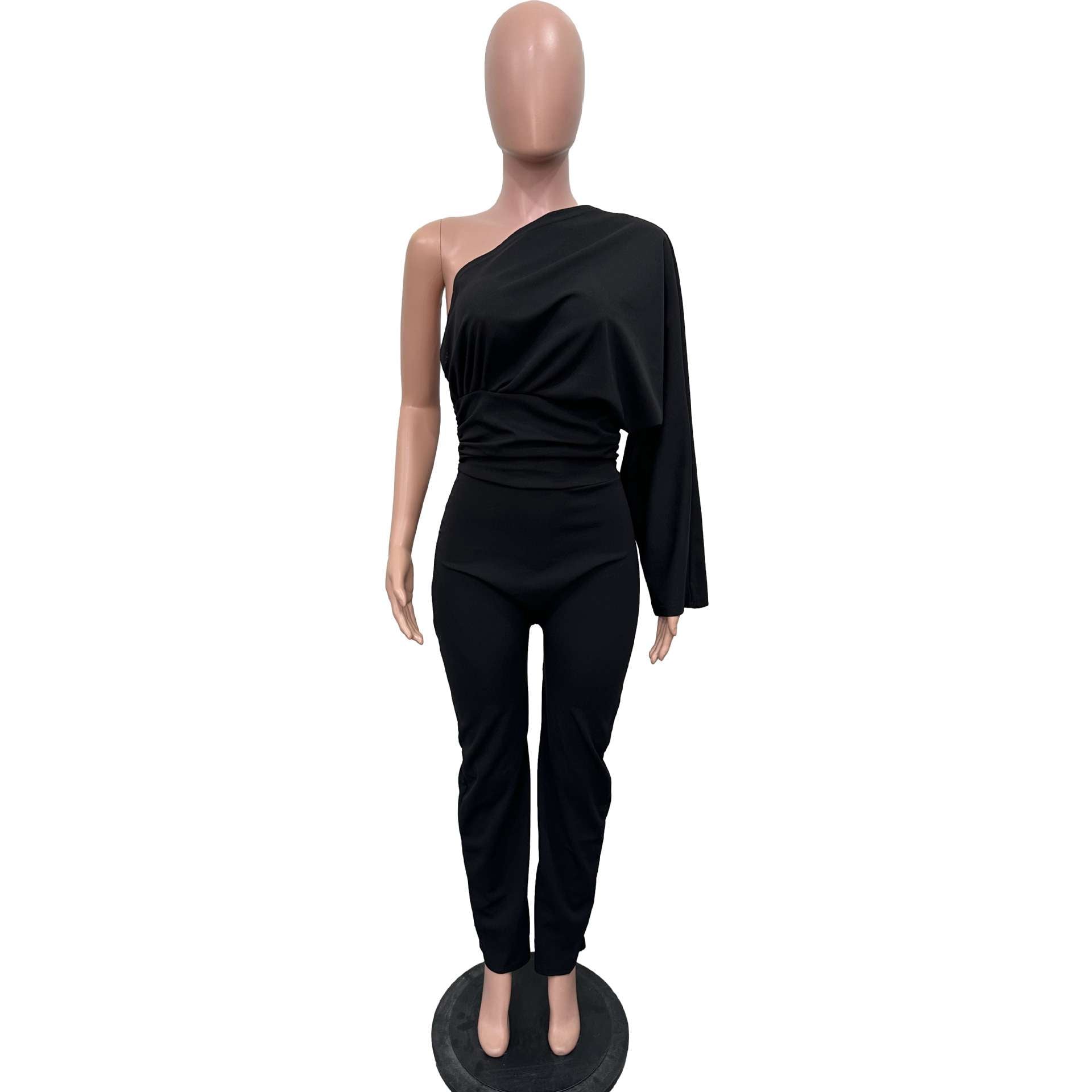 Eleganza One-Shoulder Jumpsuit image 2