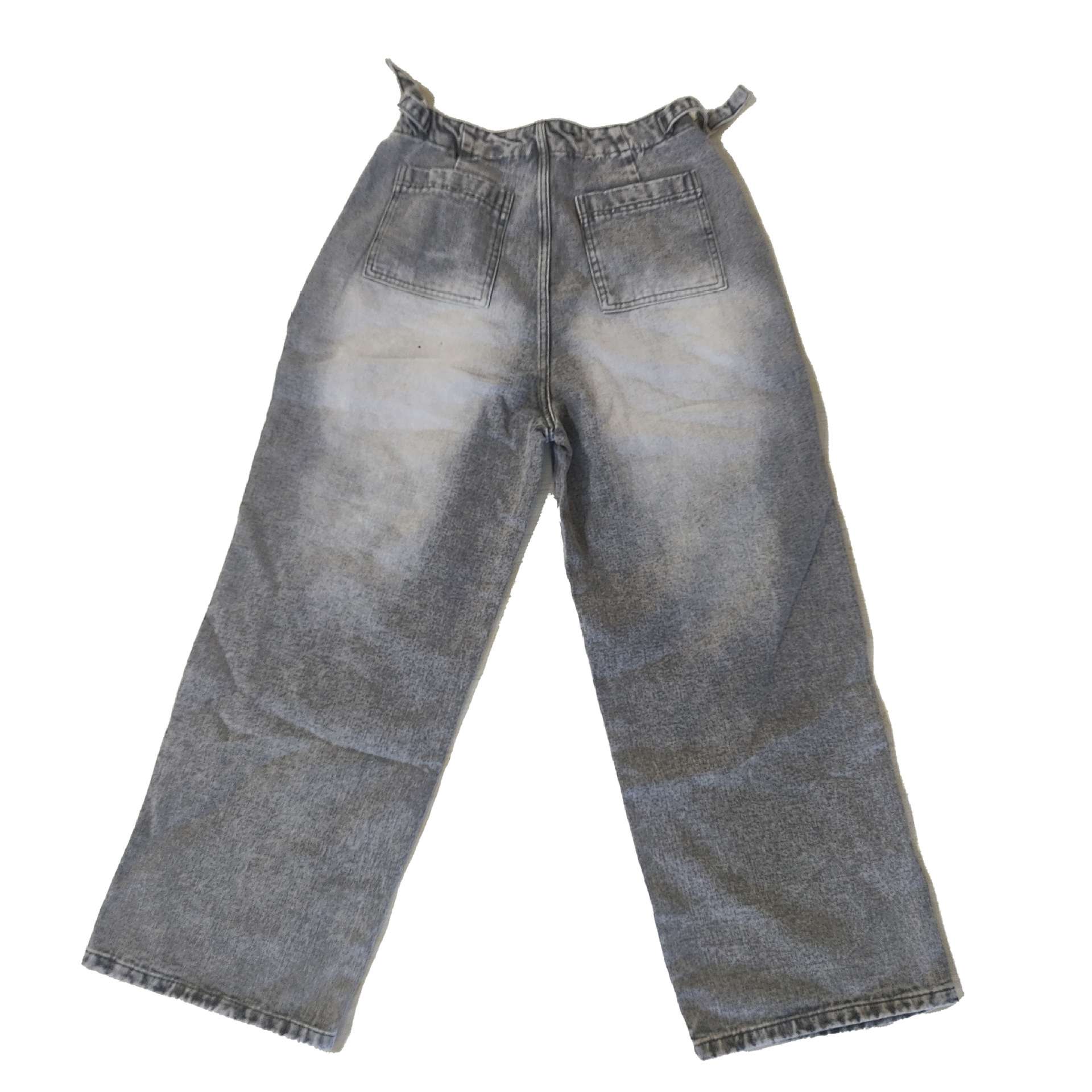 High-Waisted Wide-Leg Jeans image 3