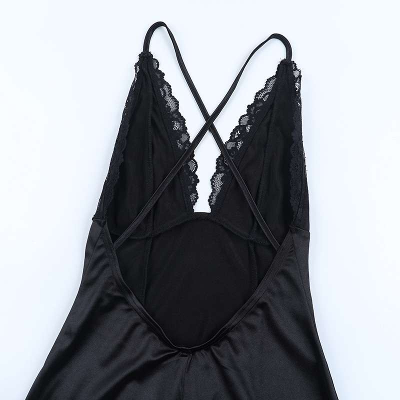 Evening Dress with Lace Detailing image 6