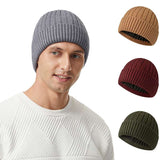 Warm Ribbed Knit Beanie image 0