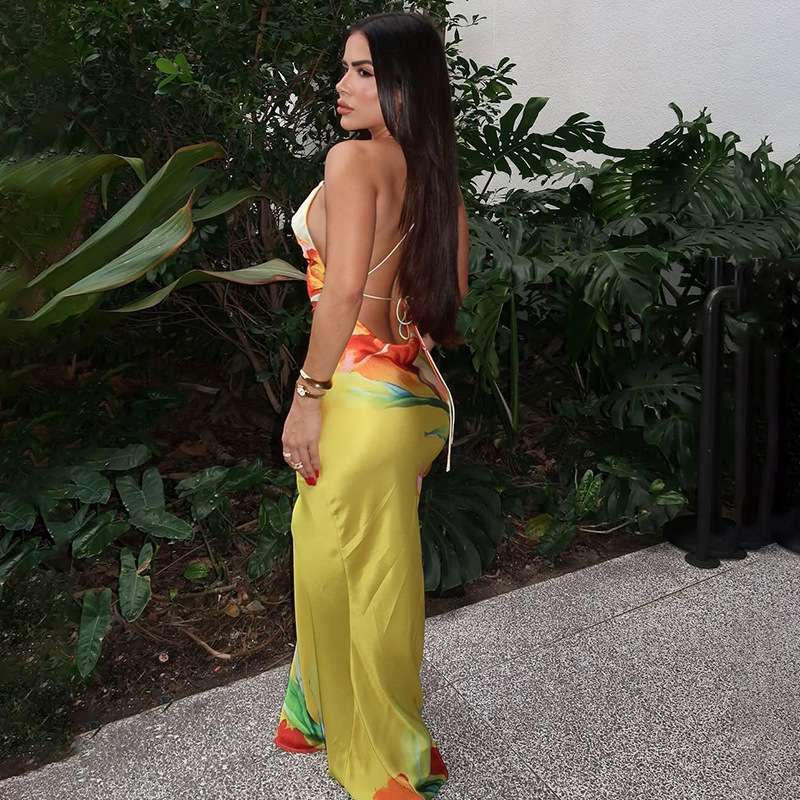 Elegant Floral Maxi Dress image 7