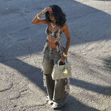 Chic Snake Print Tie-Front Top image 4