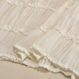 Two Piece Sleeveless Ruffle Top Maxi Skirt image 5