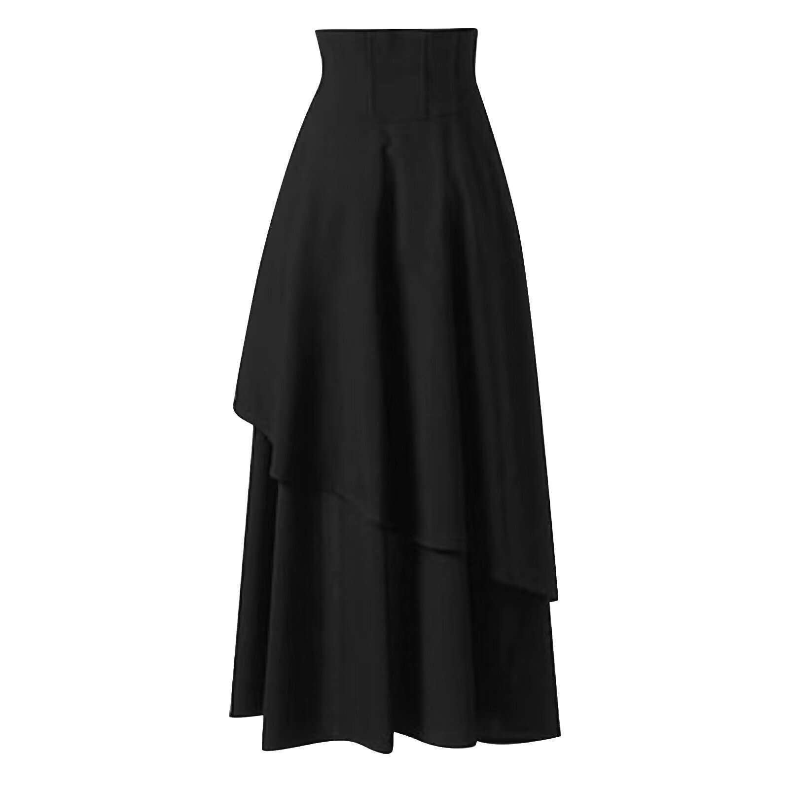 High-Waisted Maxi Skirt image 8