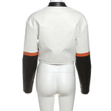 Patchwork Cyber Racer Jacket image 4