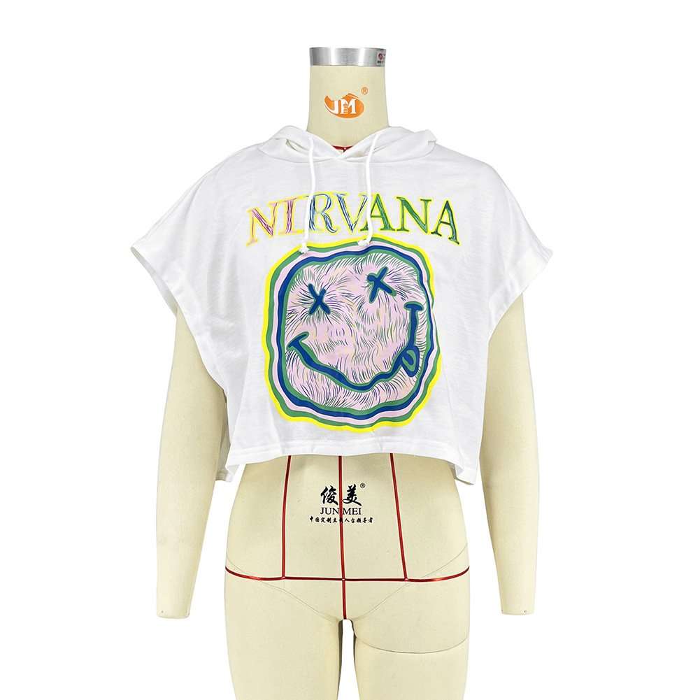 Graphic Crop Hoodie image 6