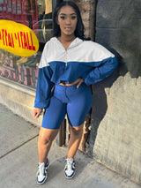 Colorblock Cozy Active Set - L, Blue image