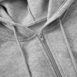 Casual Zipper Hooded Mini Dress image 6