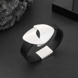 Bracelets with Gold and Silver Leaf Accents image 2