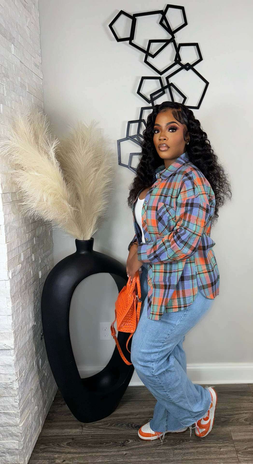 Fashion Casual Multicolor Shirt Jacket image 4