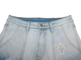 Distressed Denim Shorts image 5