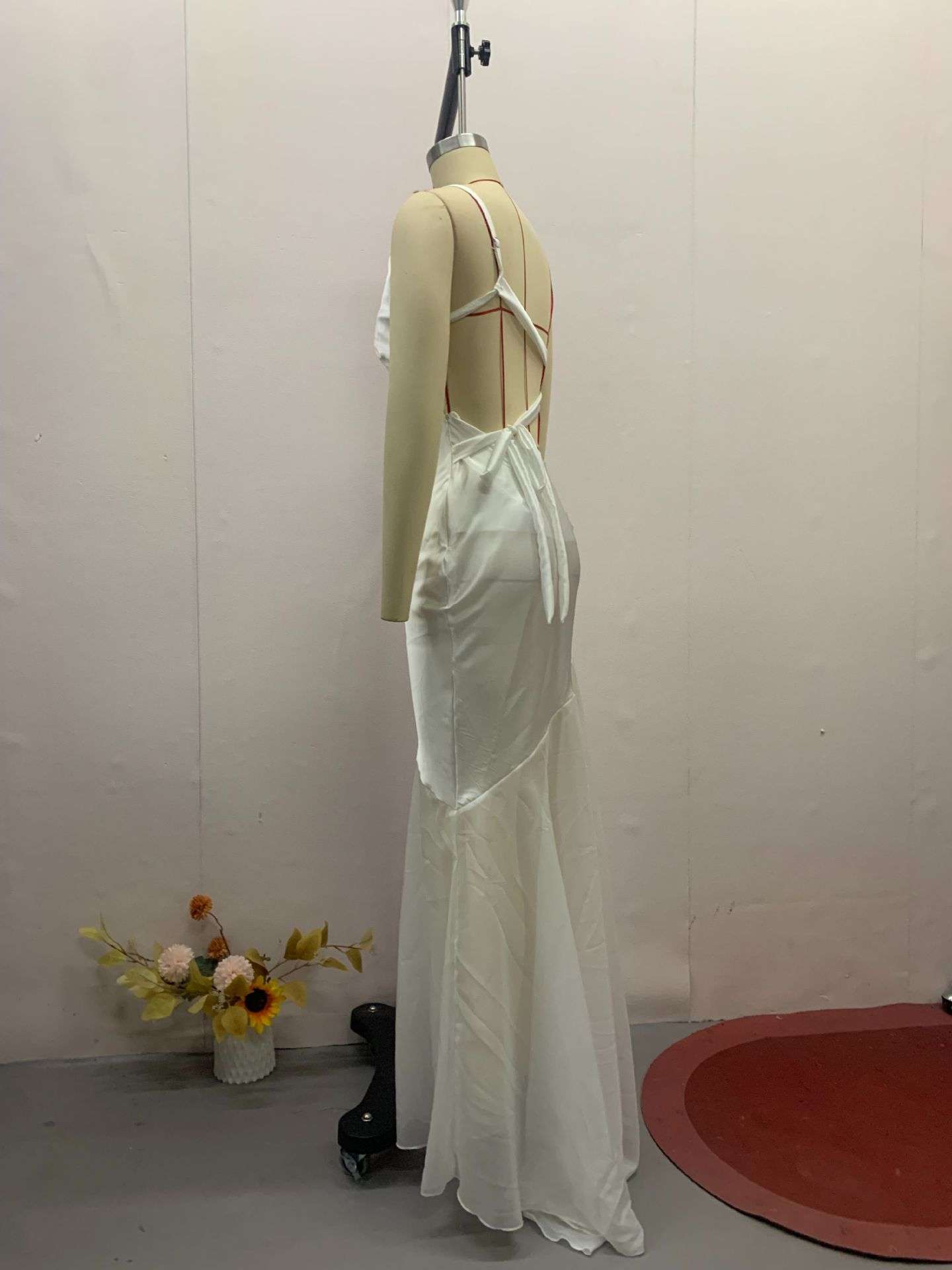 Elegant One-Shoulder  Evening Gown image 3