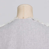 Irregular Length Long Sleeves Burr Blazer image 6