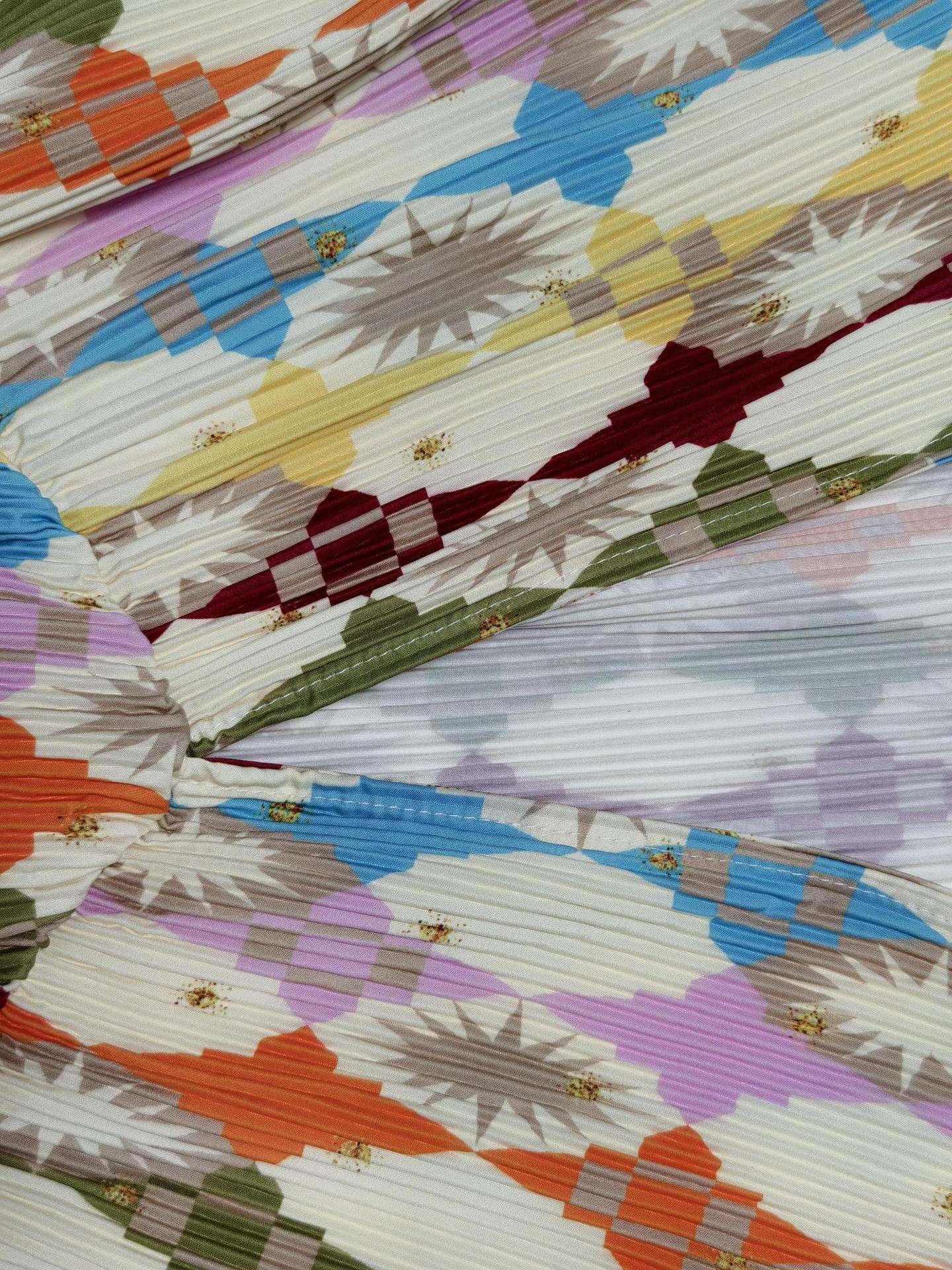 Geometric Patterns Print Midi Dress image 5