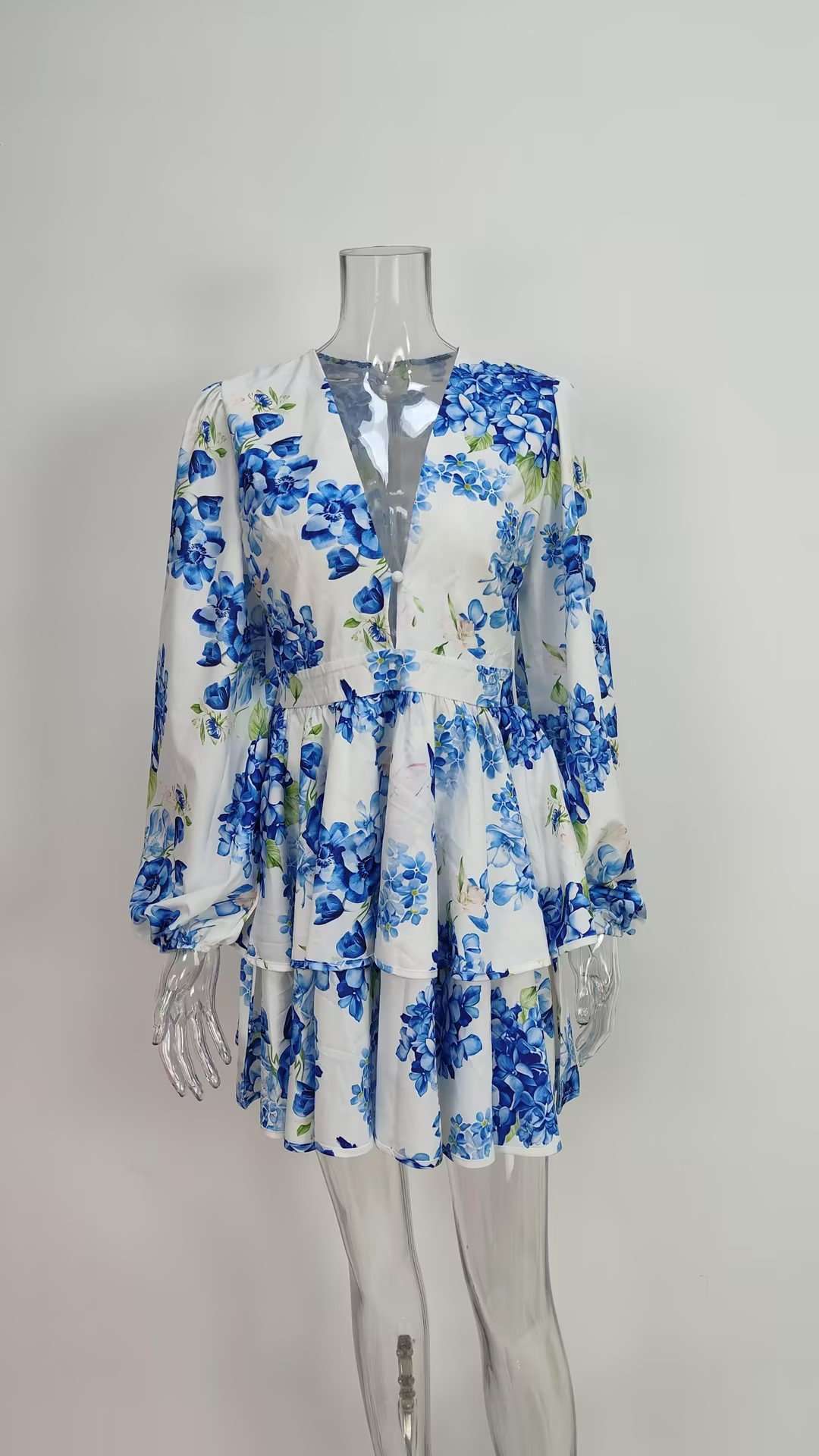 Floral Ruffled Dress image 3