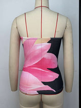 Strapless Floral Print Tube Top image 4