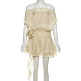 Off-Shoulder Ruffle Dress image 6