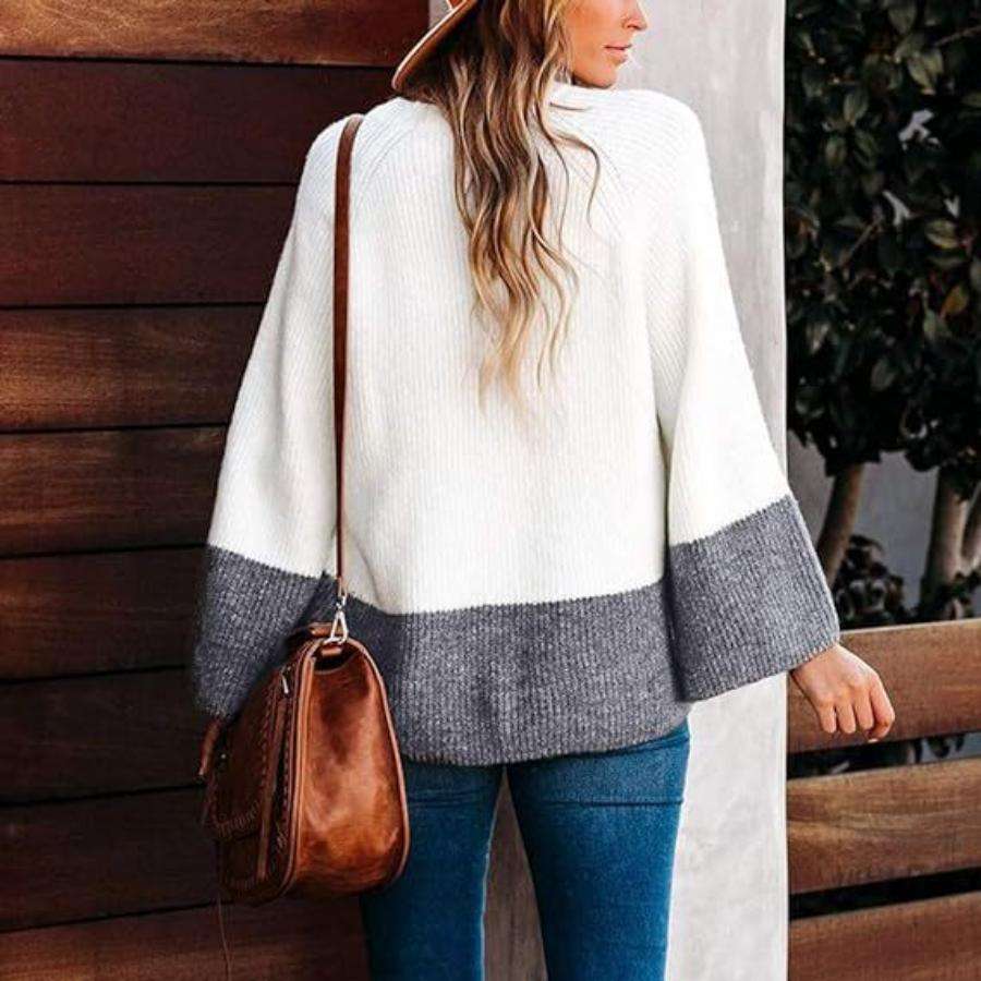 Autumn Winter Pullovers  Striped Sweaters image 3