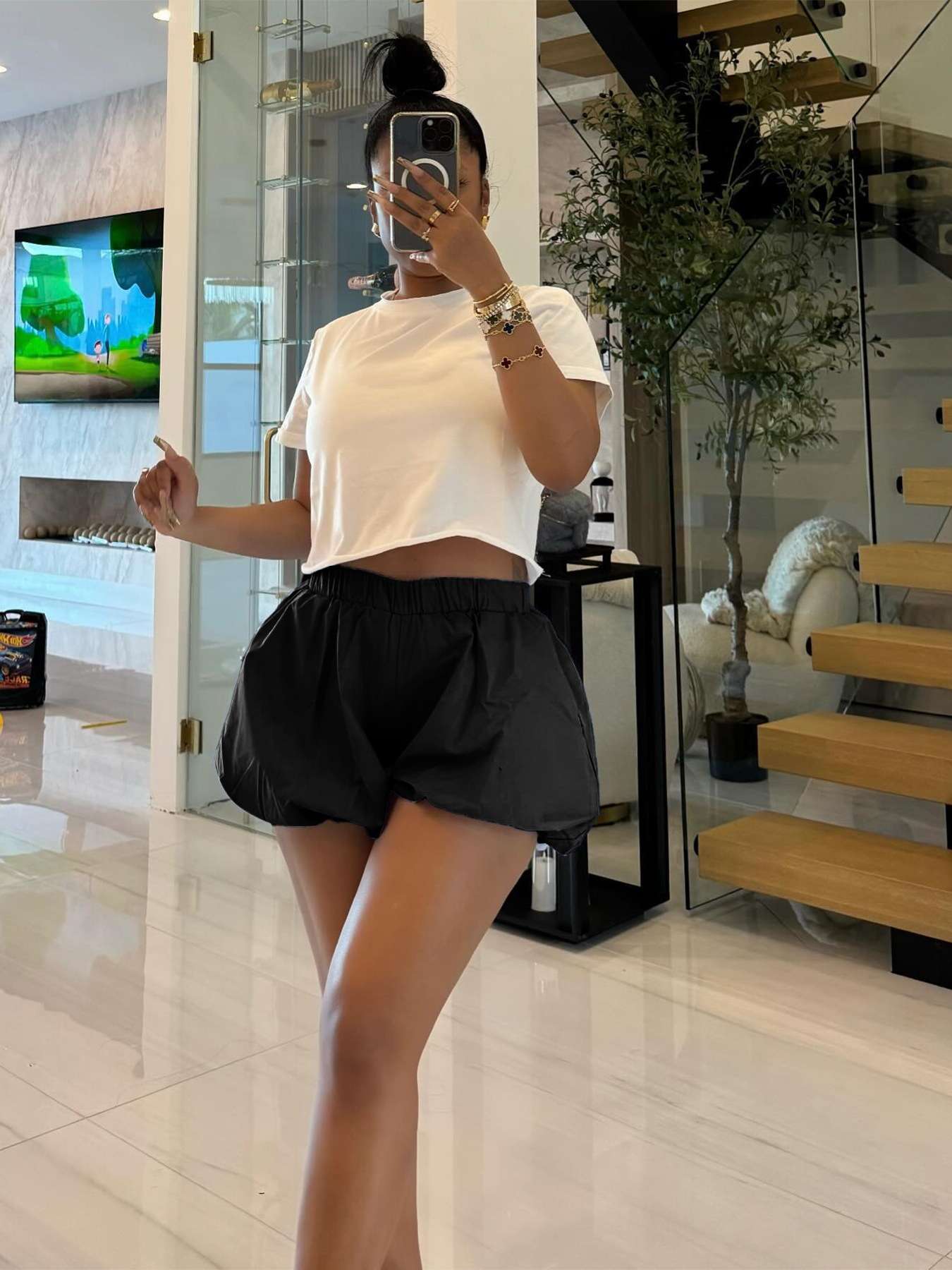 Bubble Fluffy Shorts image 1