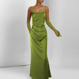 Elegant Evening Gown - S, Green image