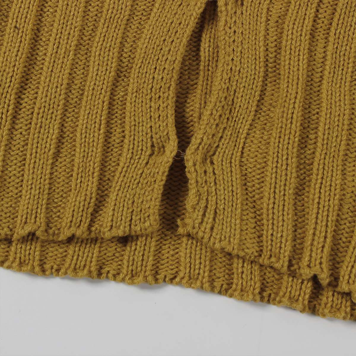 Solid Long Sleeve Short Cardigan Set image 7