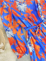 Vibrant Floral Maxi Dress image 5