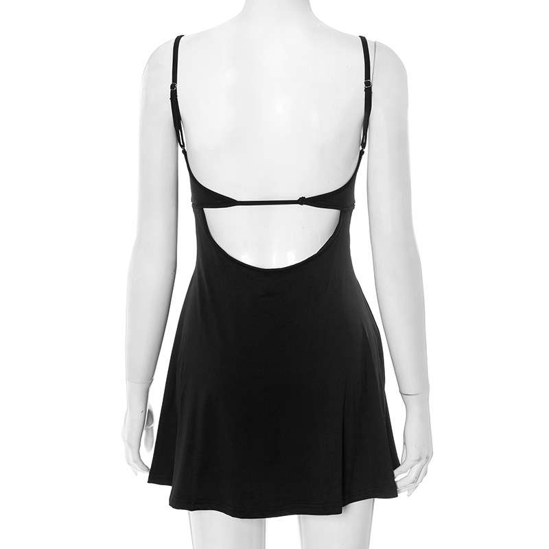 Spaghetti Strap Fit-and-Flare Dress image 5