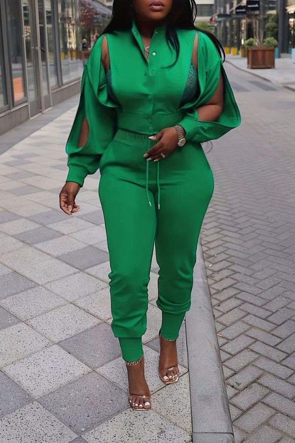 ZIP ME UP TRACKSUIT - M, Green image