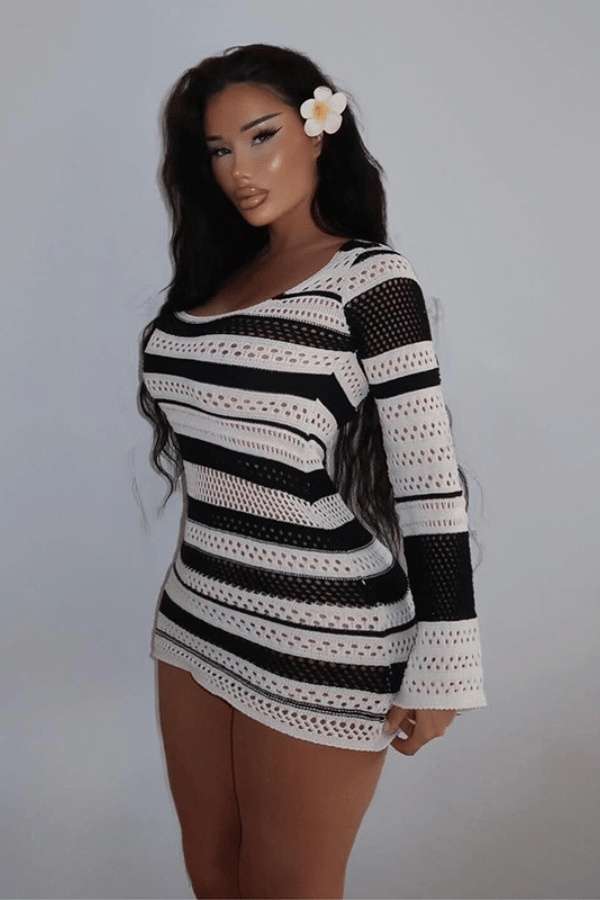 Tropical Temptation Crochet Dress image 0