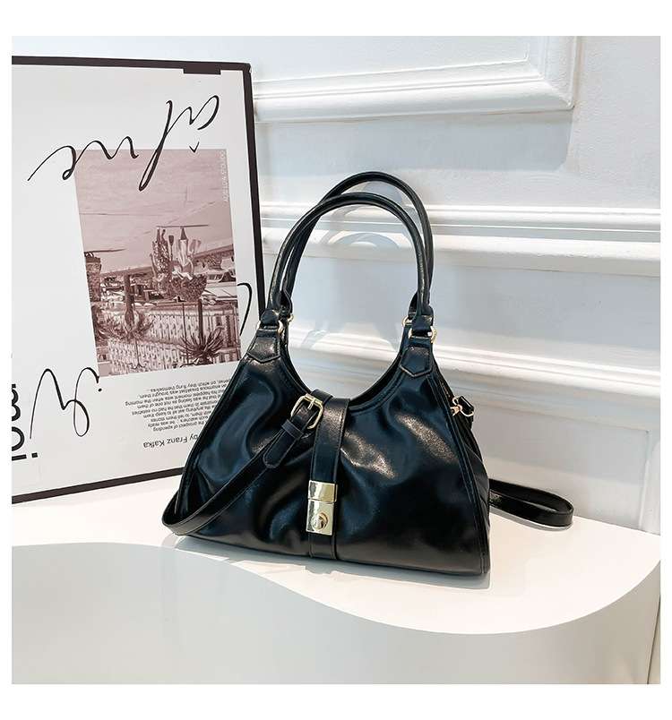 Elegant Faux Leather Handbag