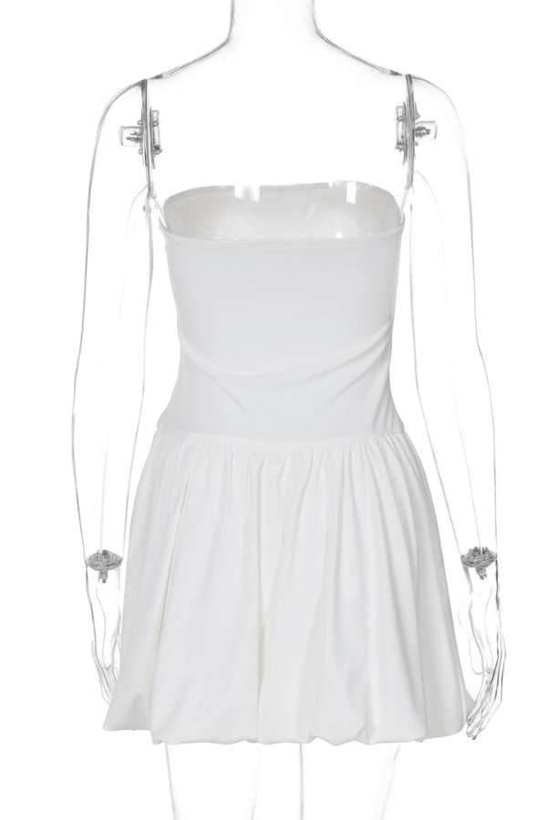 Bubble Chic Strapless Mini Dress image 5