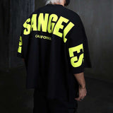 Oversized T-Shirt with Neon Print image 7
